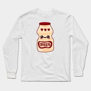 Korean Yakult - 야쿠르트 Long Sleeve T-Shirt